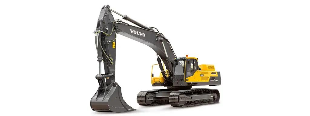 Excavadora sobre orugas